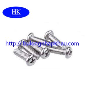 VÍT PAKE ĐẦU TRÒN THÂN BULONG DIN 7985