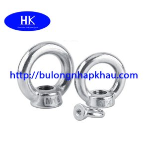 Ecu nhẫn/ tai cẩu âm inox 304