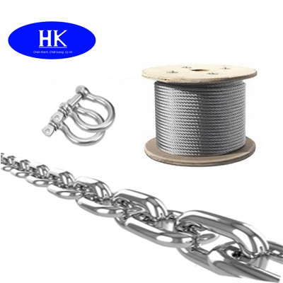 DÂY XÍCH - CÁP THÉP - PHỤ KIỆN